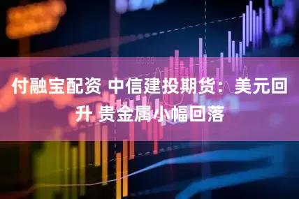 付融宝配资 中信建投期货：美元回升 贵金属小幅回落